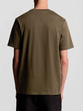 Lyle & Scott T-shirt Plain Uomo TS400VOG Olive - Verde