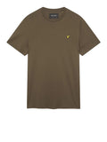 Lyle & Scott T-shirt Plain Uomo TS400VOG Olive - Verde