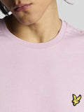 Lyle & Scott T-shirt Plain Uomo TS400VOG Pink Light - Rosa
