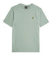 lyle scott t shirt uomo ts400vog cold mint verde 167018420