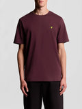 Lyle & Scott T-shirt Uomo TS400VOG Burgundy - Bordeaux