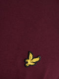 Lyle & Scott T-shirt Uomo TS400VOG Burgundy - Bordeaux