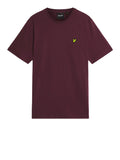 Lyle & Scott T-shirt Uomo TS400VOG Burgundy - Bordeaux