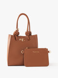 Manila Grace Borsa a Mano Felicia Donna B882EU Cappuccino - Beige