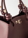 Manila Grace Borsa a Mano Donna B883EU Burgundy - Bordeaux