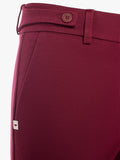 Manila Grace Pantalone Chino Donna P160VU Burgundy - Bordeaux