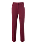 Manila Grace Pantalone Chino Donna P160VU Burgundy - Bordeaux