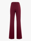 Manila Grace Pantalone Zampa Donna P161VU Burgundy - Bordeaux