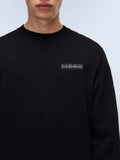 Napapijri T-shirt Back Graphic Uomo NP0A88US - Nero