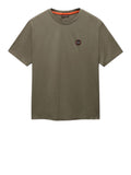 Napapijri T-shirt Badge Uomo NP0A8949 Tea Leaf G0a - Verde