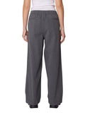Obey Pantalone Straight Irina Pleated Donna 242020128 - Grigio