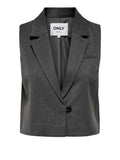Only Gilet Donna 15351116 Phantom - Grigio