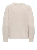 Only Pullover Donna 15361110 Moonbeam - Avorio