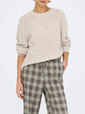 Only Pullover Donna 15361110 Moonbeam - Avorio