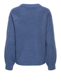 Only Pullover Donna 15361110 Vintage Indigo - Blu