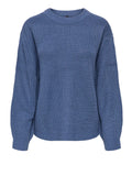 Only Pullover Donna 15361110 Vintage Indigo - Blu