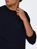 Only e Sons Pullover Uomo 22020088 Dark Navy - Blu