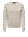 Only e Sons Pullover Uomo 22020088 Silver Lining - Avorio