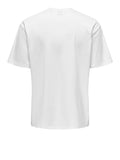 Only e Sons T-shirt Uomo 22022532 Bright White - Bianco
