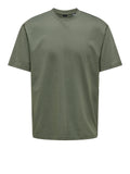 Only e Sons T-shirt Uomo 22022532 Castor Gray - Grigio