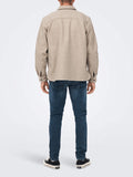Only e Sons Camicia Casual Uomo 22023564 Chinchilla - Beige