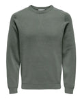 Only e Sons Pullover Uomo 22027590 Castor Gray - Grigio