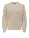 Only e Sons Pullover Uomo 22027590 Silver Lining - Avorio