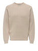 only e sons pullover uomo 22027590 silver lining avorio 165317440