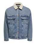 Only e Sons Giubbino di Jeans Uomo 22030970 - Denim