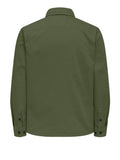 Only e Sons Camicia Casual Uomo 22034293 Olive Night - Verde