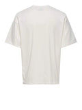 Only e Sons T-shirt Uomo 22035561 Gardenia Apple Basket - Bianco