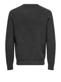 Only e Sons Maglione Uomo 22035795 Dark Grey Melange - Grigio