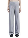 Patrizia Pepe Pantalone Palazzo Donna 2P1725A498 Mistery Gray Melange - Grigio
