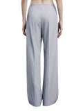 Patrizia Pepe Pantalone Palazzo Donna 2P1725A498 Mistery Gray Melange - Grigio