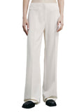 Patrizia Pepe Pantalone Palazzo Donna 2P1725A498 Wooly White - Avorio