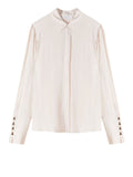 Patrizia Pepe Camicia Casual Donna 8C0761A8I1 Peach Dust - Avorio