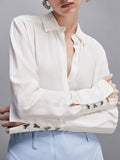Patrizia Pepe Camicia Casual Donna 8C0761A8I1 - Bianco