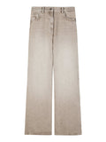 Patrizia Pepe Jeans Wide Donna 8P0715D124 Earth Wash - Avorio