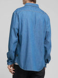 Replay Camicia Jeans Uomo M4124.000.860B06 Medium Blue - Denim