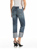Replay Jeans Straight Donna WN533.000.923977 Medium Blue - Denim
