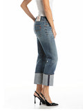 Replay Jeans Straight Donna WN533.000.923977 Medium Blue - Denim