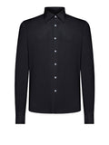 Rrd Camicia Classica Oxford Uomo W25250 Black - Nero