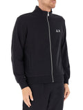 Sun68 Felpa Zip Uomo F45101 - Nero