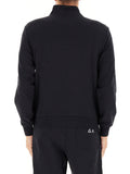 Sun68 Felpa Zip Uomo F45101 - Nero