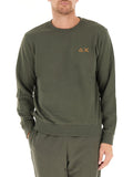 Sun68 Felpa Uomo F45103 Militare Scuro - Verde