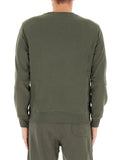 Sun68 Felpa Uomo F45103 Militare Scuro - Verde