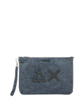 Sun68 Borsa Pochette Velvet Donna X45201 Avio - Blu