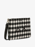 Sun68 Borsa Pochette Tartan Donna X45212 - Nero