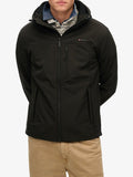 Superdry Giubbino Soft Shell Trekker Uomo M5012103A Black - Nero