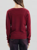 Take Two Pullover Donna DT00370 Borgogna - Bordeaux